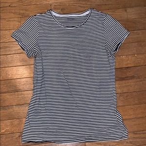 Black and white striped t shirt